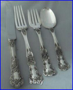 Gorham Buttercup Sterling Silver Four (4) Piece Setting Old Marks