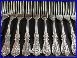 1 Reed-barton-francis I Sterling-flatware Dinner-fork-7 7/8old-mark H Rare