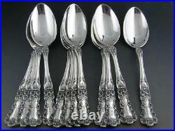 12 Sterling GORHAM 6 1/2 Oval Soup Dessert Spoons BUTTERCUP new mark exc cond