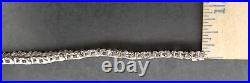 3 Sterling Silver Bracelets 43.5 Grams 2 Marked Italy 925
