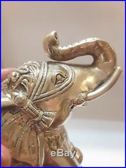 311 grams All Sterling Silver Elephant Marked 925 Figurine Statue 5 Tall, India
