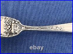 4 Berry Forks Sterling Silver Towle Georgian Strawberry Old Mark