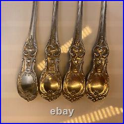 4 Reed & Barton Oyster/Ol Forks 5 1/2 Francis I Sterling OLD MARK no mono