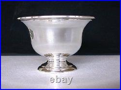 5 x 3 1/4 INCH SOLID STERLING SILVER COMPOTE BOWL MUECK CO. N. Y. N. Y. AS22