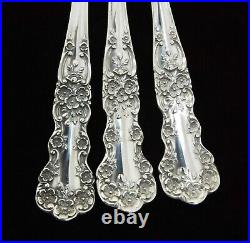 (6) Gorham Buttercup Sterling Silver Iced Tea Spoons Old Marks J1661