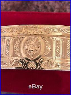A German Gold Snuff-box Makers Mark M C With Crown Above, Hanau, Circa 1790