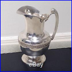 ANTIQUE TIFFANY & CO. STERLING SILVER WATER PITCHER -M MARK 723 GRAMS Gourgeous