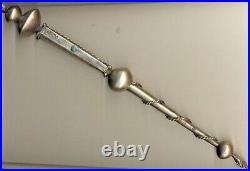 Antique 14 Sterling Silver Torah Pointer Yad Russian Marked 84 Judaica (5000jd)