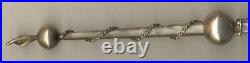 Antique 14 Sterling Silver Torah Pointer Yad Russian Marked 84 Judaica (5000jd)