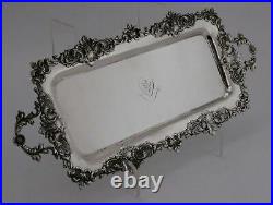 Antique Gorham Sterling Silver Tray Date Mark 1887