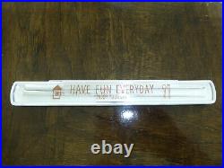 Antique Japanese Marked Sterling Solid Pure Silver Chopsticks 1 Pair In Box