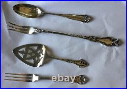 Antique Lovely Sterling Silver Items 3 Very Unusual Pieces All Marked Sterling