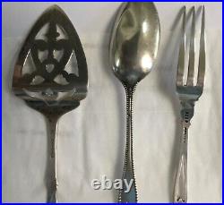 Antique Lovely Sterling Silver Items 3 Very Unusual Pieces All Marked Sterling