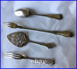 Antique Lovely Sterling Silver Items 3 Very Unusual Pieces All Marked Sterling