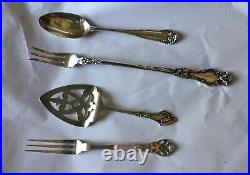 Antique Lovely Sterling Silver Items 3 Very Unusual Pieces All Marked Sterling