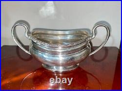 Antique Post-WWI BIRMINGHAM Solid Sterling Silver Victorian-Style Bowl MARKED