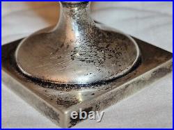 Antique Sterling Silver Creamer Pitcher 5 1/2 Marked C. H Anchor Lion g 104 Gram