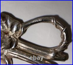 Antique Sterling Silver Grape Shears 7 6 ounces Solid Silver Marked STERLING