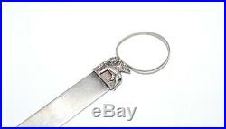 Antique Sterling Silver Letter Opener/Book Mark, Lion of Saint Mark Venice Italy