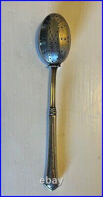 Antique Sterling Silver Tea Infuser Spoon Marked Sterling