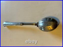 Antique Sterling Silver Tea Infuser Spoon Marked Sterling