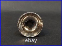 Antique japanese Sterling silver sake cups maker marked