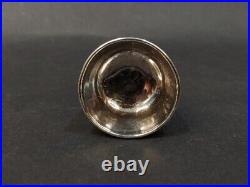 Antique japanese Sterling silver sake cups maker marked