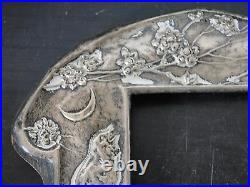 Art Nouveaux Picture Frame, Sterling Silver, Marked, Birmingham 1909, Beautiful