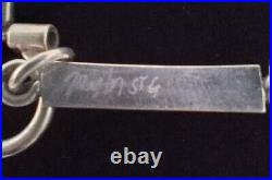 Artisan Sterling Silver Bracelet Marked Tayln Ster Acid Tested 15g Rare 7 3/4