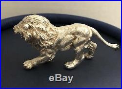 Asprey Sterling Silver Lion 1987-1997 Mark