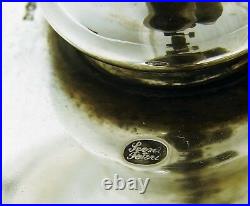 Austro / Hungarian Solid Silver Tazza Tray Marked 1835 13 Loth Budapest Armorial
