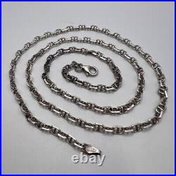 Beautiful Vintage Sterling Silver 925 Women's Men's Jewelry Chain Marked 14.7 gr