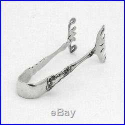 Buttercup Individual Asparagus Tongs Sterling Silver Gorham Old Mark