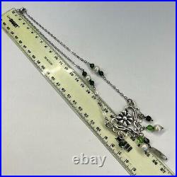 Chain Necklace Marked Sterling Silver 925 Vintage Women's Jewelry Amazing 13.6 g