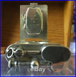 DUNHILL STERLING SILVER B Size SPORTS Petrol Watch Lighter Import Marks for 1927