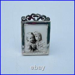 Dollhouse Miniature Sterling Silver Picture Frame MARKED 925 SIGNED