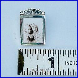 Dollhouse Miniature Sterling Silver Picture Frame MARKED 925 SIGNED