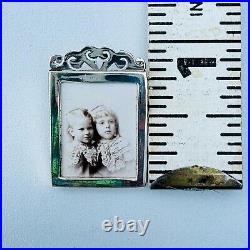 Dollhouse Miniature Sterling Silver Picture Frame MARKED 925 SIGNED