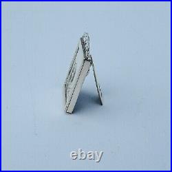 Dollhouse Miniature Sterling Silver Picture Frame MARKED 925 SIGNED