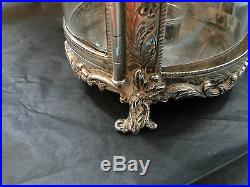 Dutch Sterling Silver Candle Holder Made Circa 1880 Import Mark London 1905