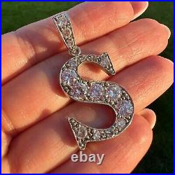 Exciting Sterling Silver 925 Women's Jewelry Pendant S Letter Marked Italy 5 Gr