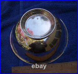 Fine Handwrought ARTS & CRAFTS Sterling BOWL-Unknown 3-Pine Tree Mark-NR