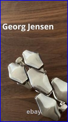 Georg Jensen #250 Bracelet SV925 oval mark Kim Naver design Vintage beauty