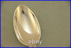 Georg Jensen Acorn Sterling 8 Serving Spoon Tablespoon Old Marks No Monogram