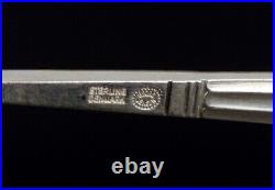 Georg Jensen, Acorn, sauce spoon in sterling silver. Marked after 1945