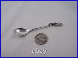 Georg Jensen Blossom Sterling Silver Old Mark Coffee Spoon 5 O'clock Mult Avail