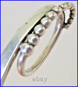 Georg Jenson Blossom Sterling Silver Denmark Gj Mark Nut Bonbon Jaggard Edge