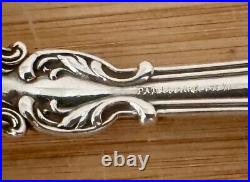 Gorgeous Sterling Old Mark Gorham Chantilly 8 3/4 Asparagus Serving Fork C 1900