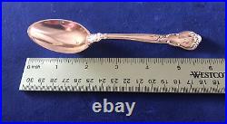 Gorham CHANTILLY Sterling Silver Teaspoons Set of 4 Spoons-Old Marks