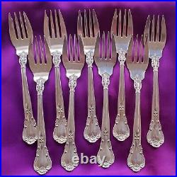 Gorham Sterling SILVER CHANTILLY 3 or more SALAD FORKS OLD MARK- M Mono